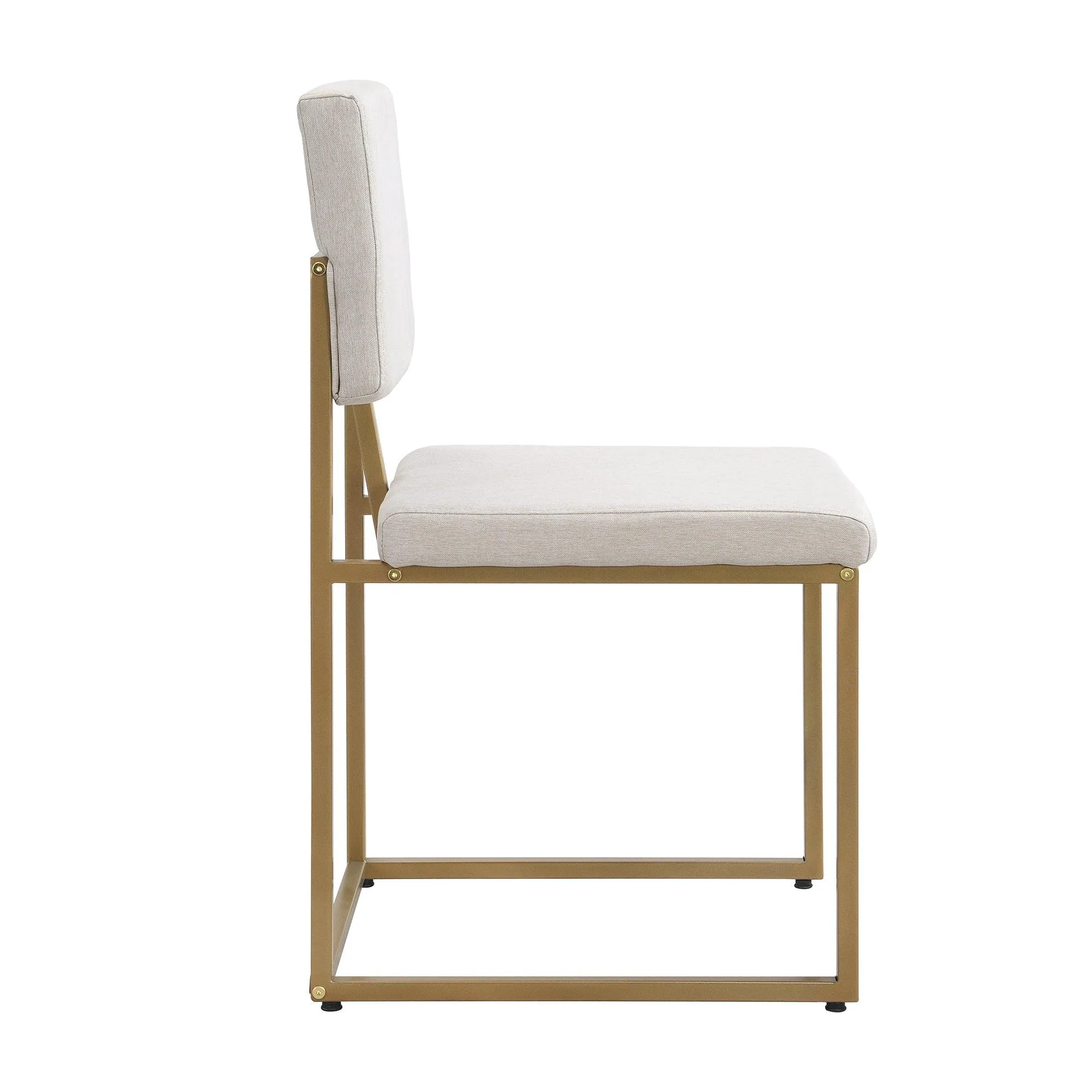 60" Modern Faux Marble 6-Piece Dining Set, Golden Metal Table with Chairs & Bench