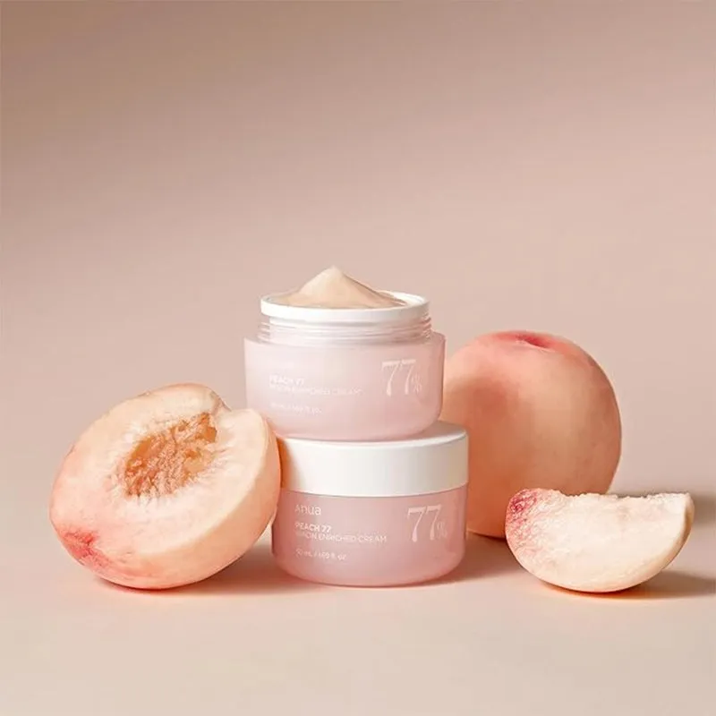 Anua Peach 77% Niacinamide Enriched Moisturizing Face Cream For All Skin Types 50ml
