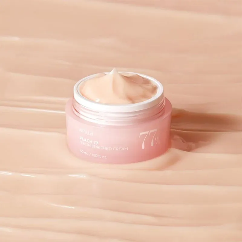 Anua Peach 77% Niacinamide Enriched Moisturizing Face Cream For All Skin Types 50ml