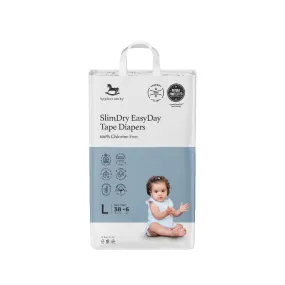 Applecrumby Slimdry Easyday Tape Diapers L38 6 Mega