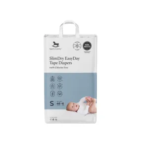 Applecrumby Slimdry Easyday Tape Diapers S46 6 Mega