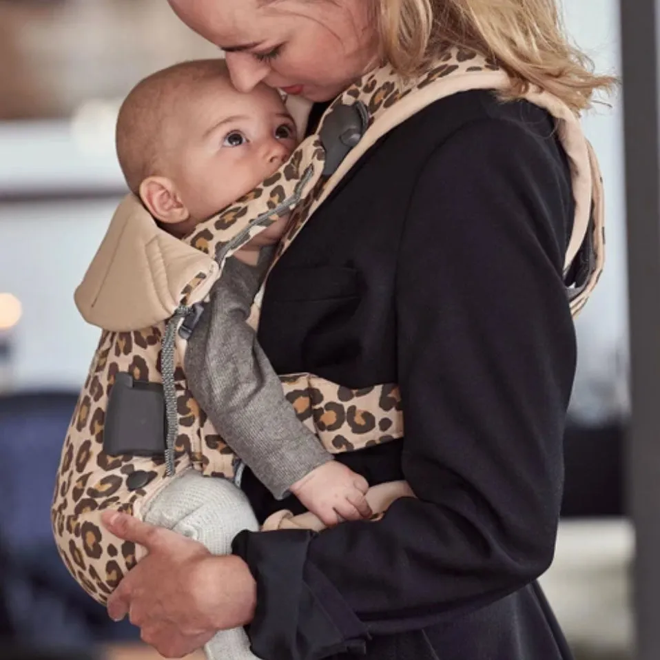Baby Carrier One - Beige/Leopard, Cotton