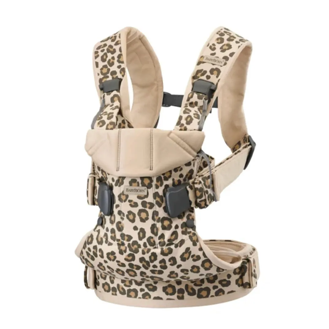 Baby Carrier One - Beige/Leopard, Cotton