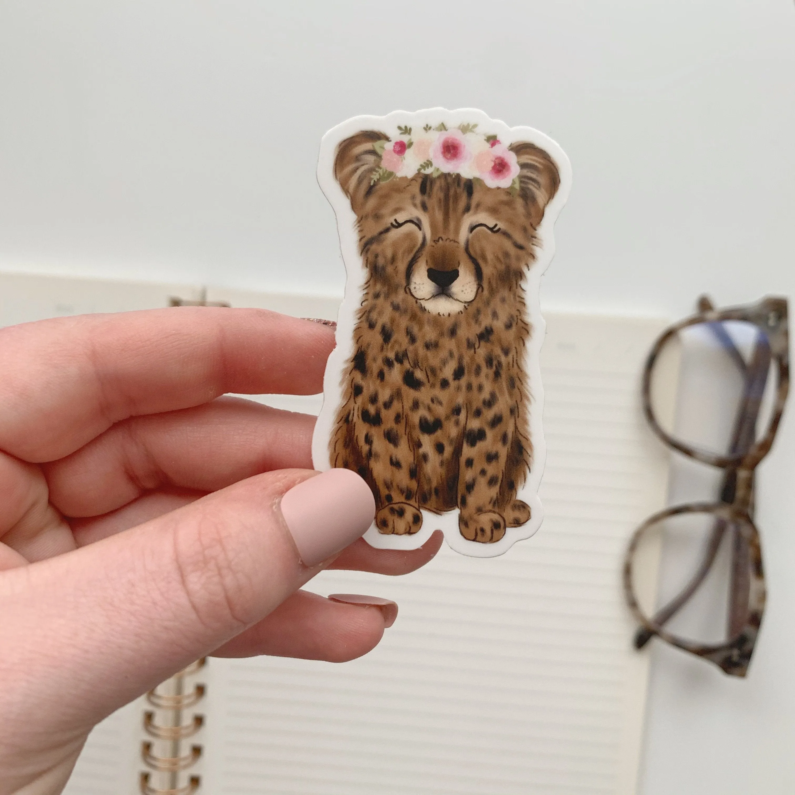 Baby Cheetah Sticker