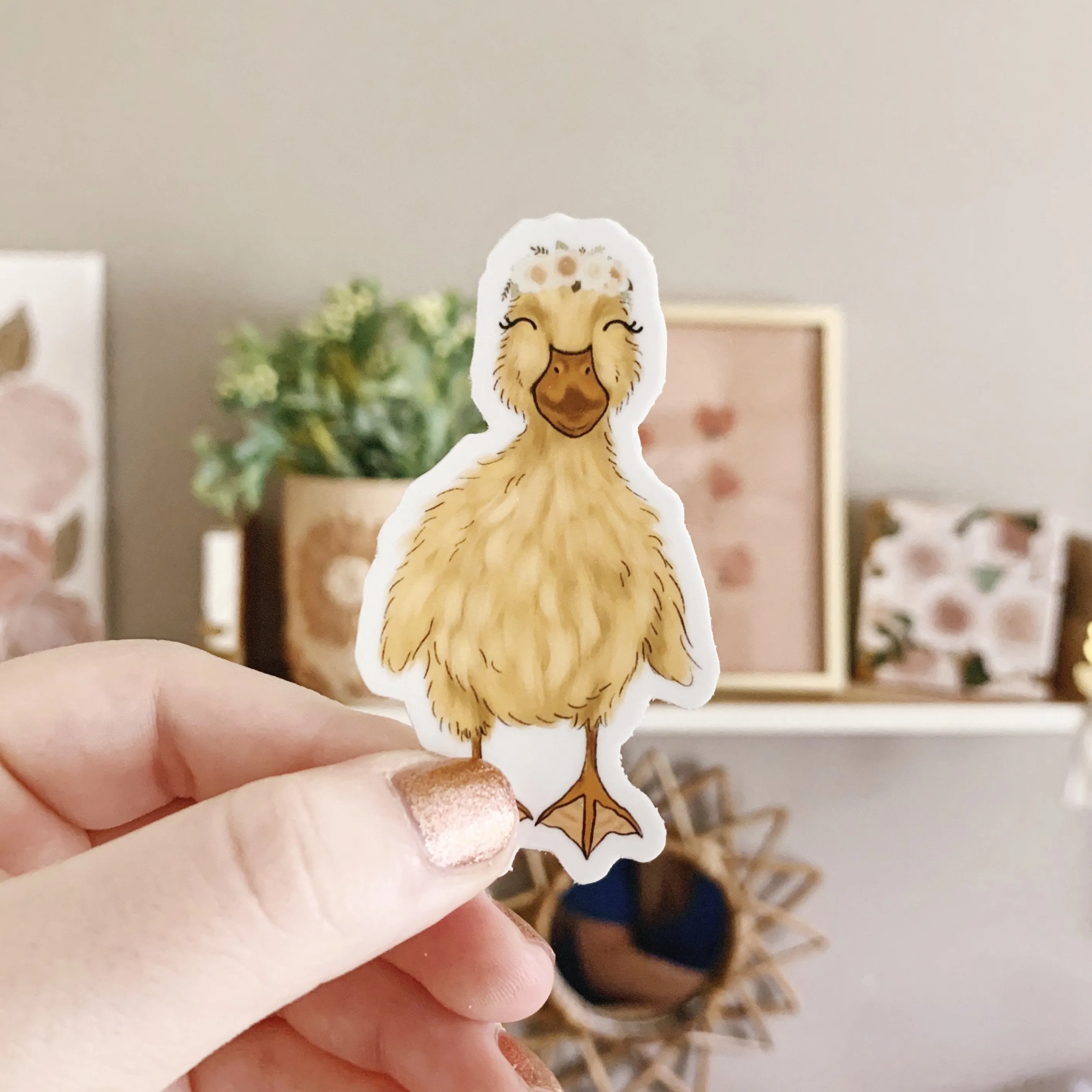 Baby Duck Sticker
