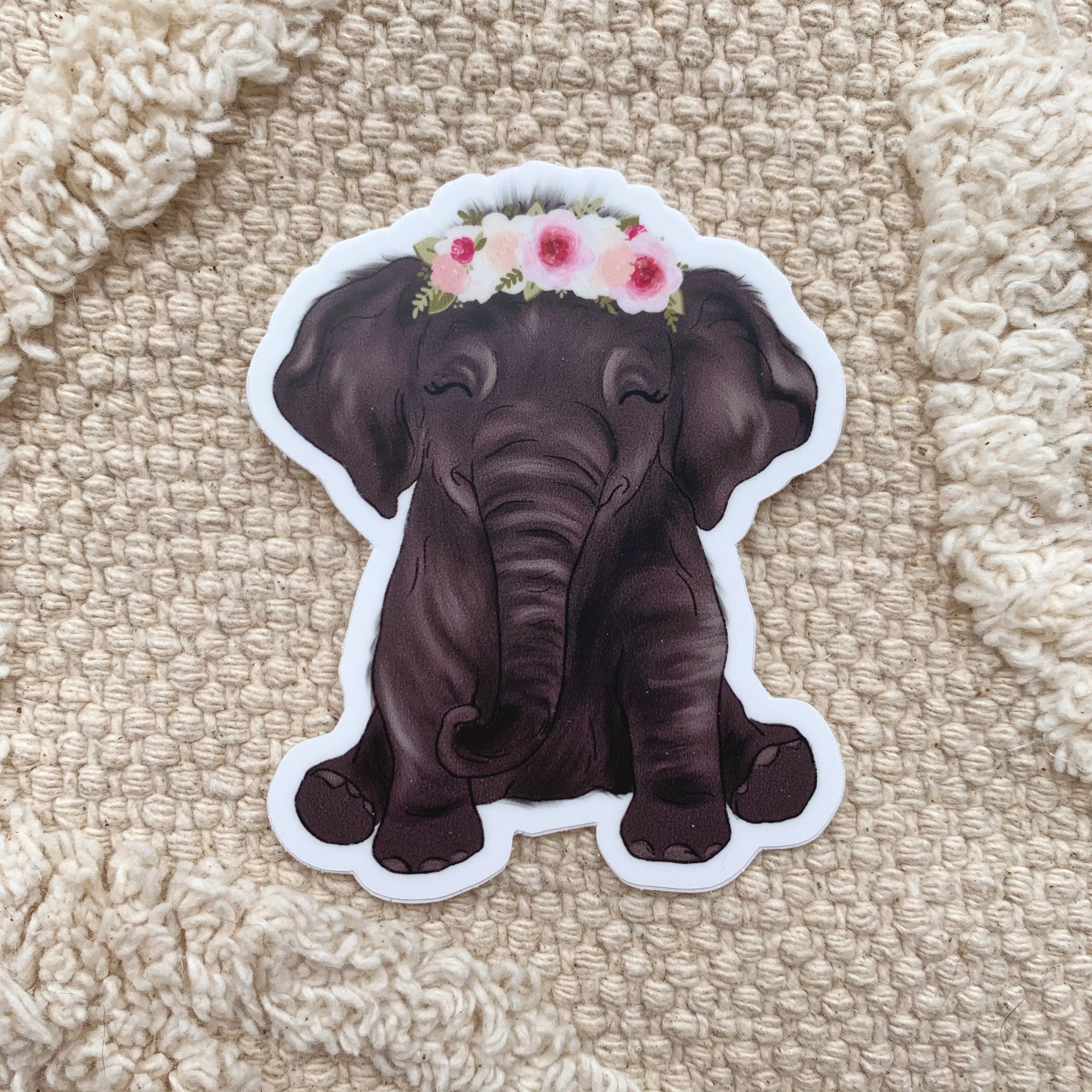 Baby Elephant Sticker