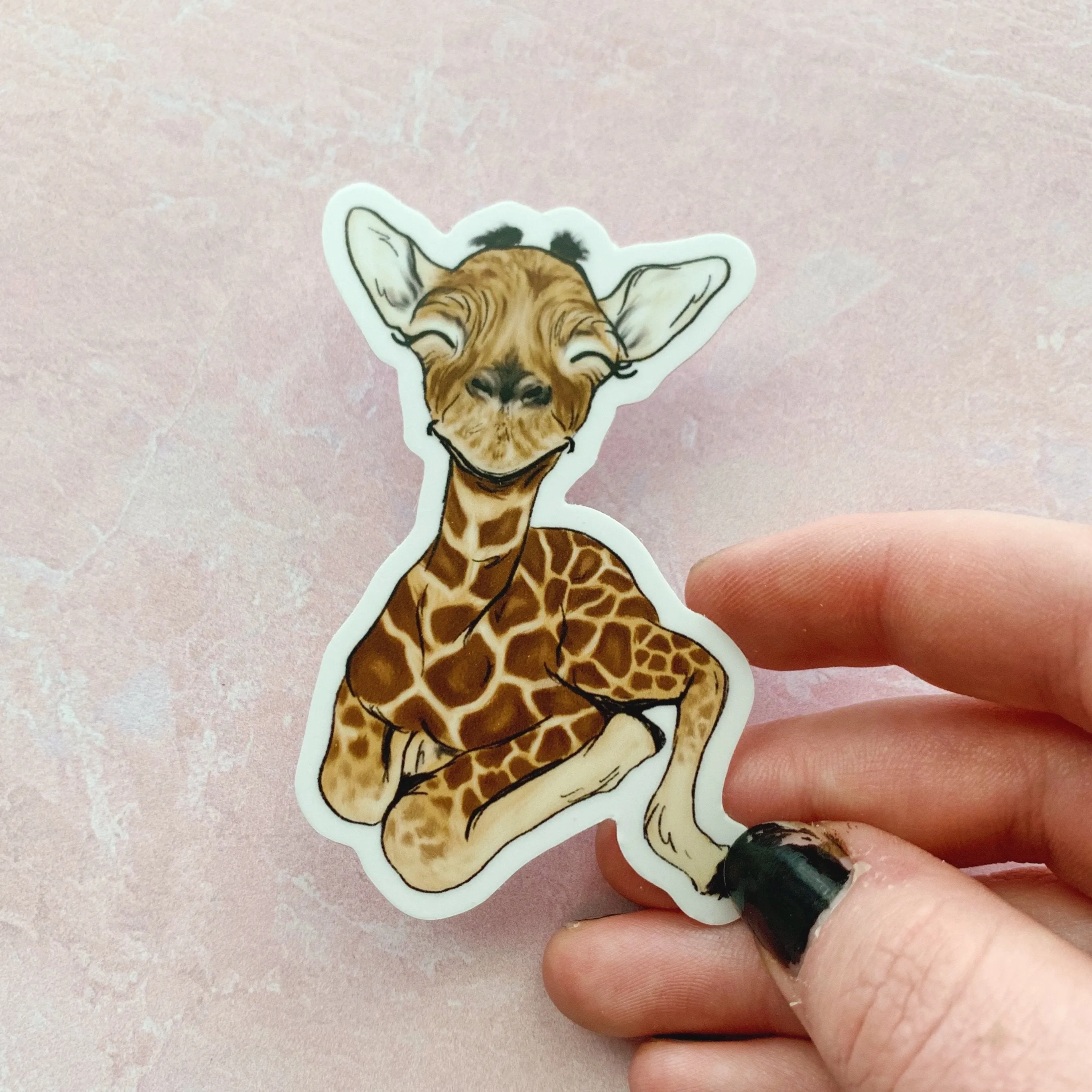 Baby Giraffe Sticker