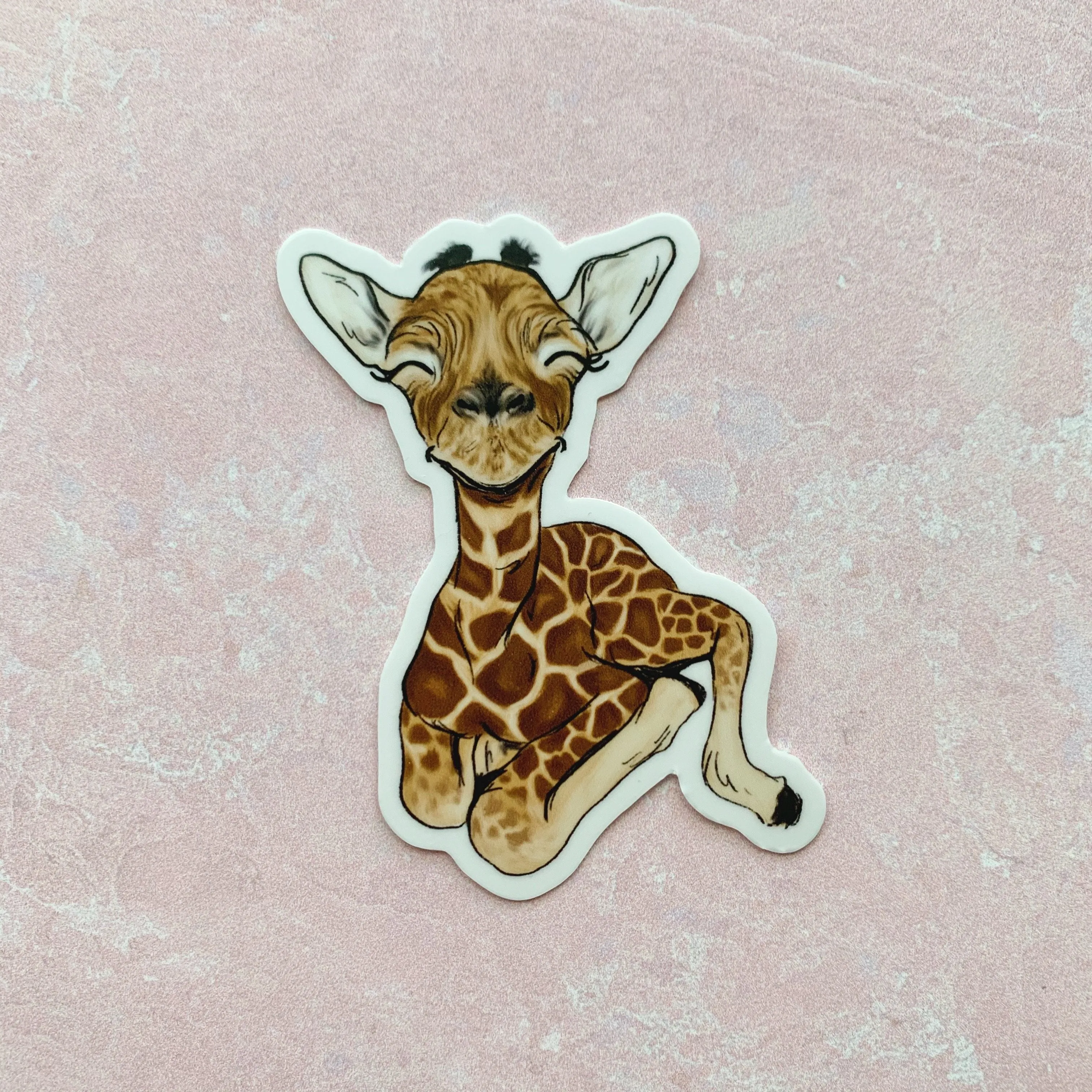 Baby Giraffe Sticker