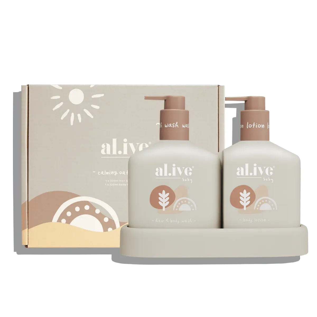 Baby Hair & Body Duo - Calming Oatmeal