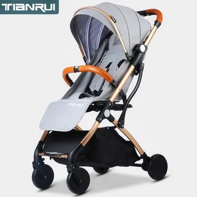 Baby Stroller Trolley Car trolley Folding Baby Carriage 2 in 1 Buggy Lightweight Pram Europe Stroller Original Pushchair
