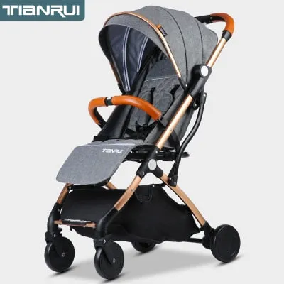 Baby Stroller Trolley Car trolley Folding Baby Carriage 2 in 1 Buggy Lightweight Pram Europe Stroller Original Pushchair