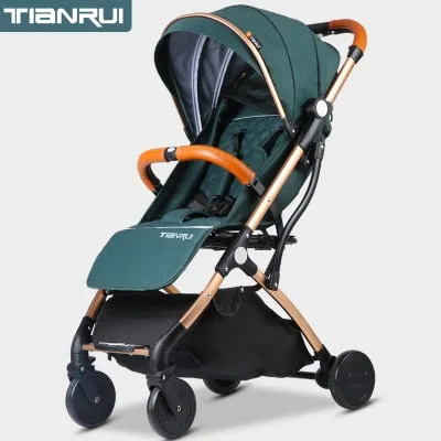 Baby Stroller Trolley Car trolley Folding Baby Carriage 2 in 1 Buggy Lightweight Pram Europe Stroller Original Pushchair
