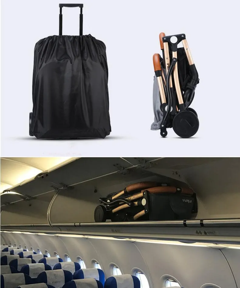 Baby Stroller Trolley Car trolley Folding Baby Carriage 2 in 1 Buggy Lightweight Pram Europe Stroller Original Pushchair