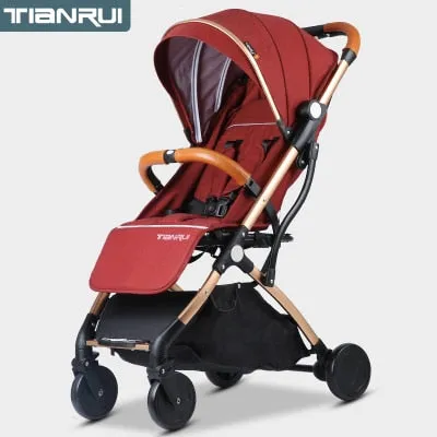 Baby Stroller Trolley Car trolley Folding Baby Carriage 2 in 1 Buggy Lightweight Pram Europe Stroller Original Pushchair