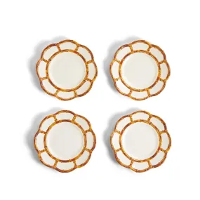 Bamboo Touch Melamine Salad/Dessert Plates