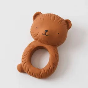 Bear Teething Ring Natural Rubber