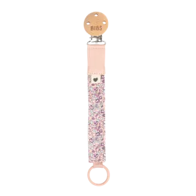 BIBS x Liberty Pacifier Clip | Blush & Eloise