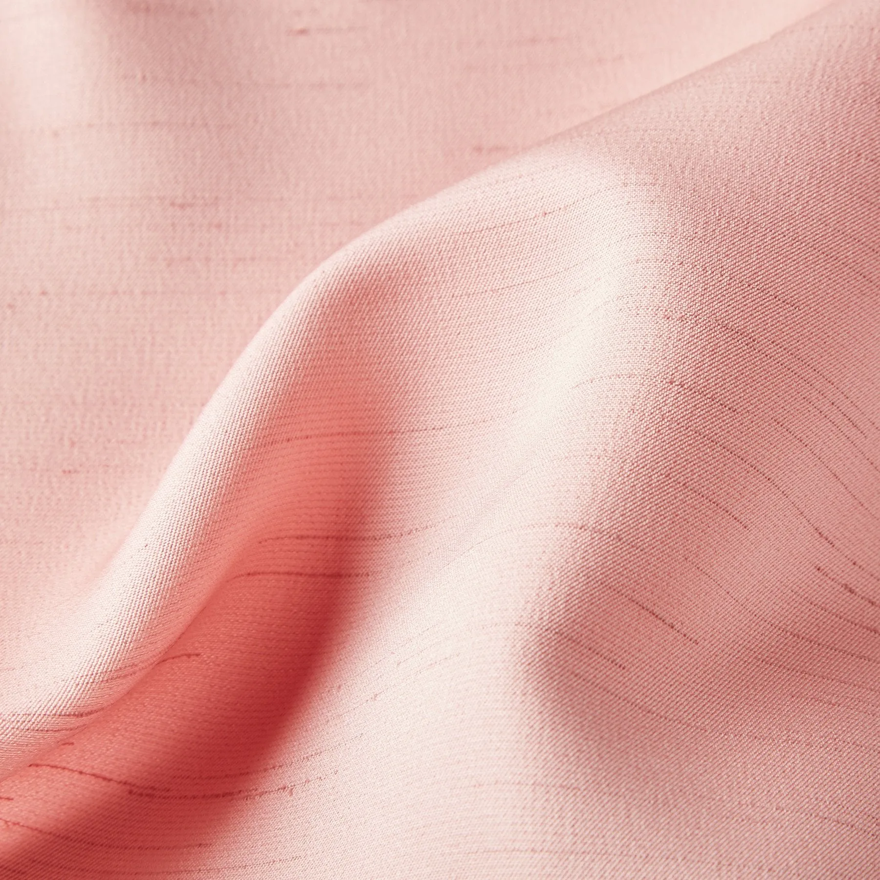 Blush Slub Pocket Square