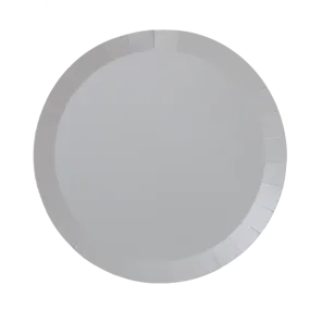 Cool Grey Paper Plates - Pack of 20