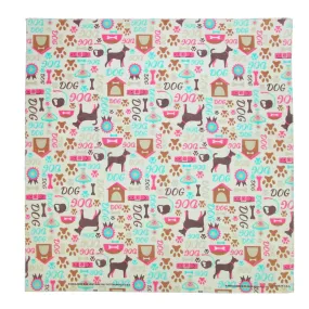 CTM® Best of Show Dog Print Bandana