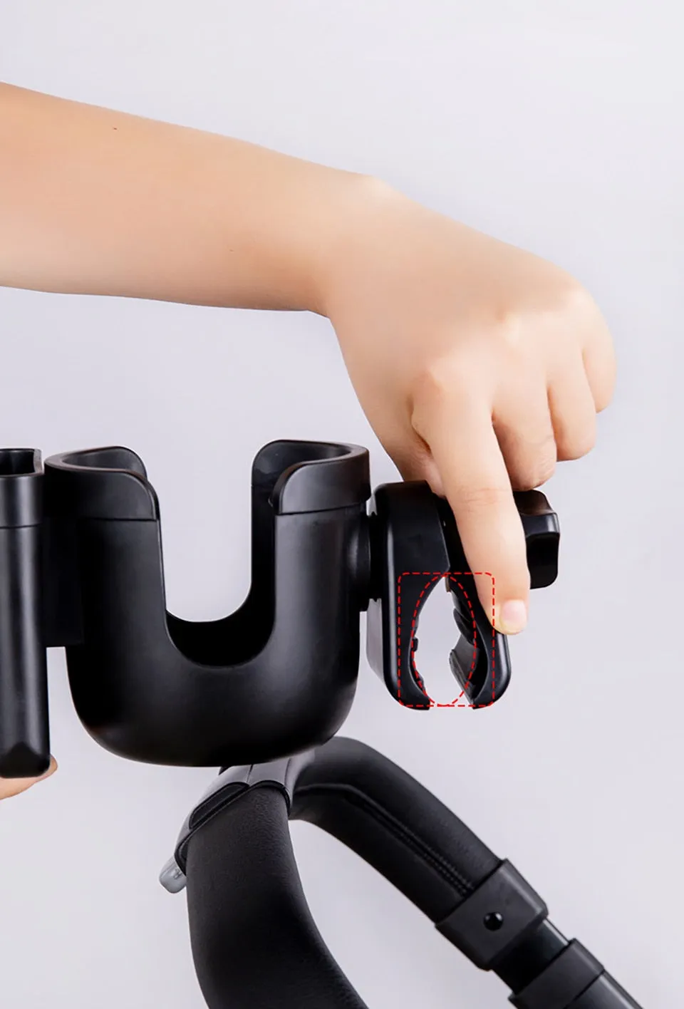 Cup/Bottle & Phone Holder For Strollers