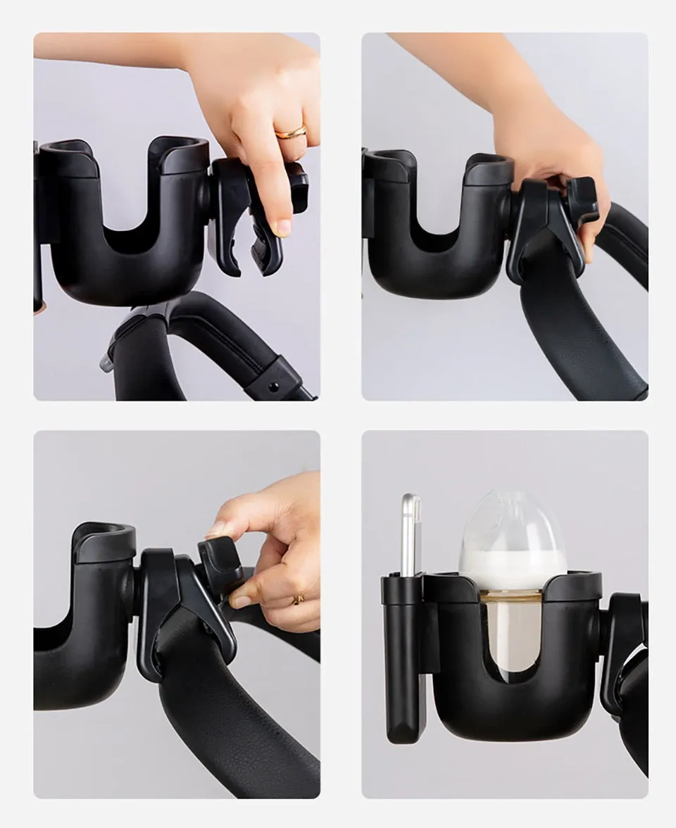 Cup/Bottle & Phone Holder For Strollers