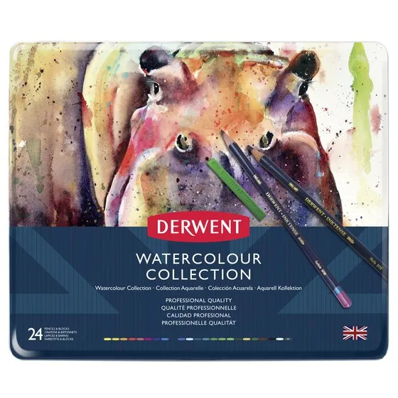 Derwent Watercolour Collection Set 24pc