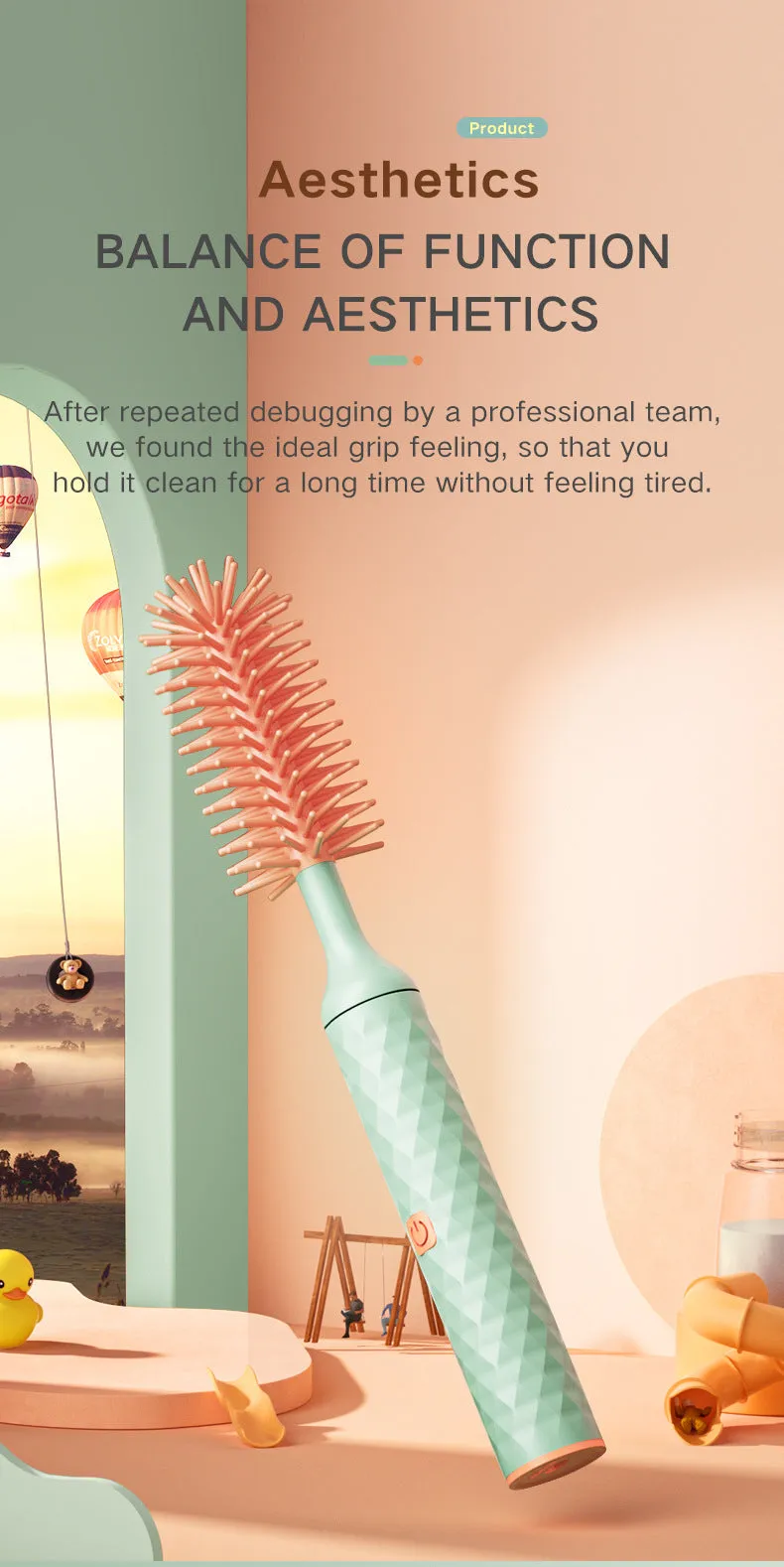 Electric Baby Bottle Brush