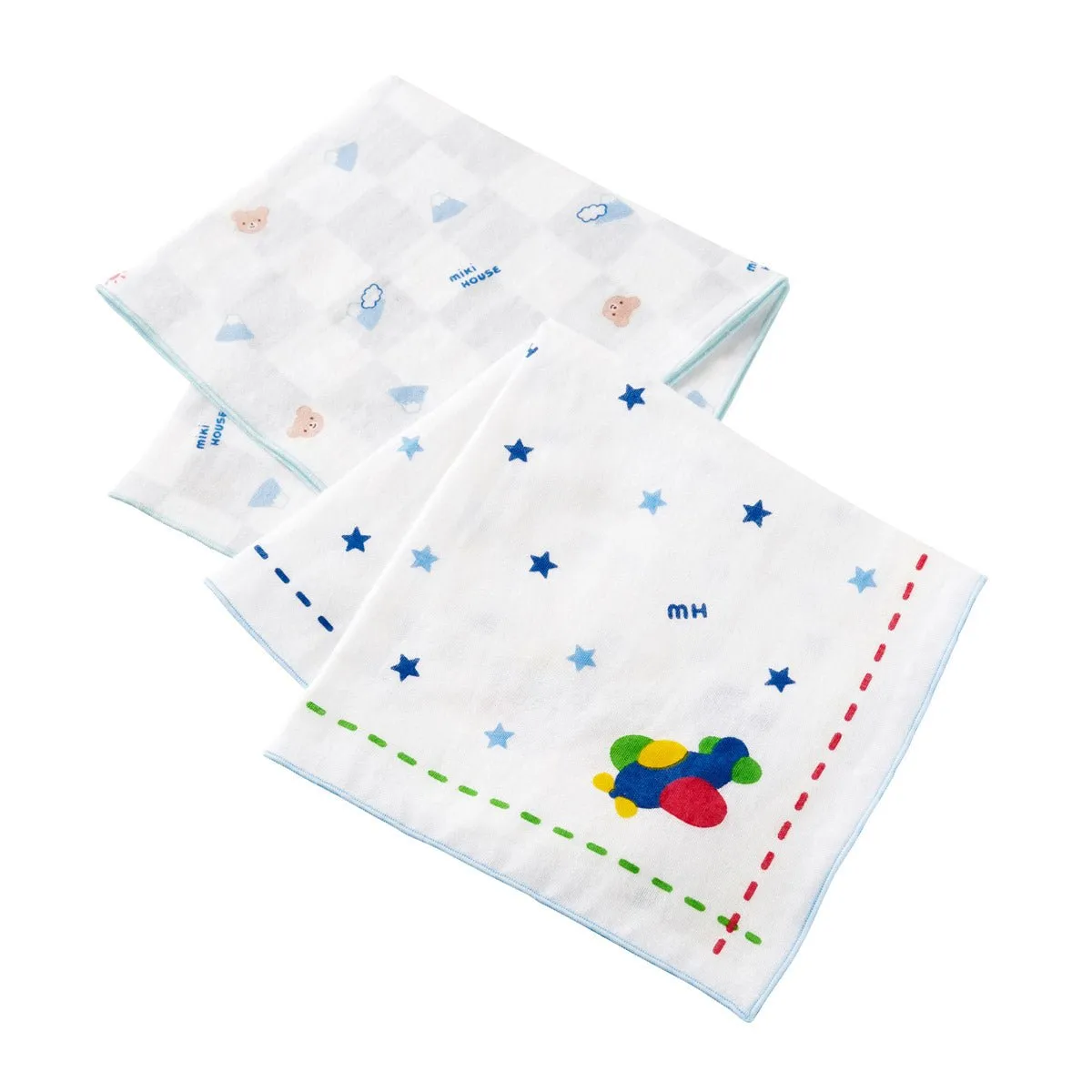 Gauze Handkerchief Set of Two