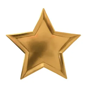 Gold star plates