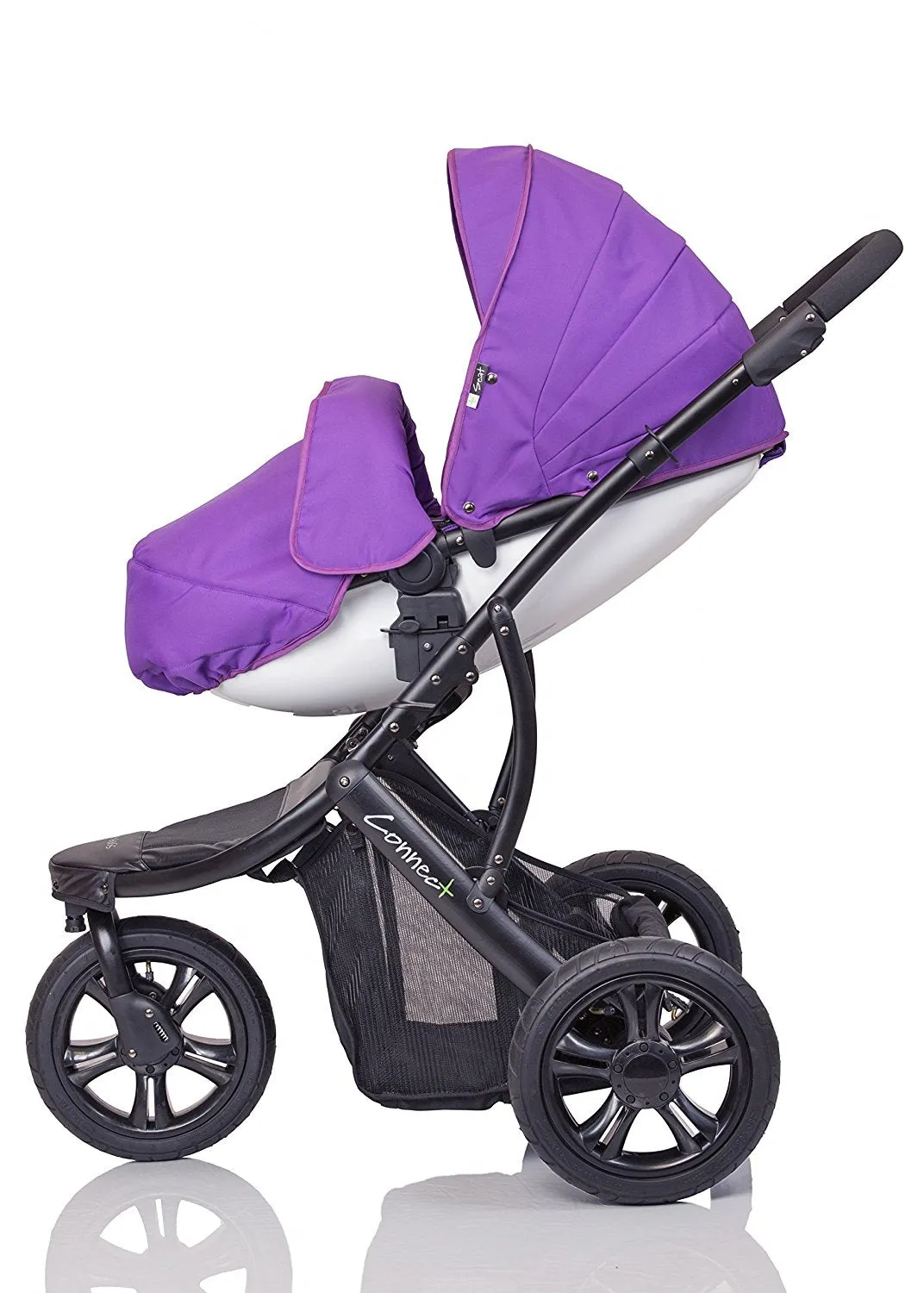 Guzzie and Guss Guzzie Plus Guss Connec Plus 3 Stroller, Purple