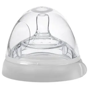 Haakaa Gen. 3 Silicone Baby Bottle Nipple Attachment - Grey
