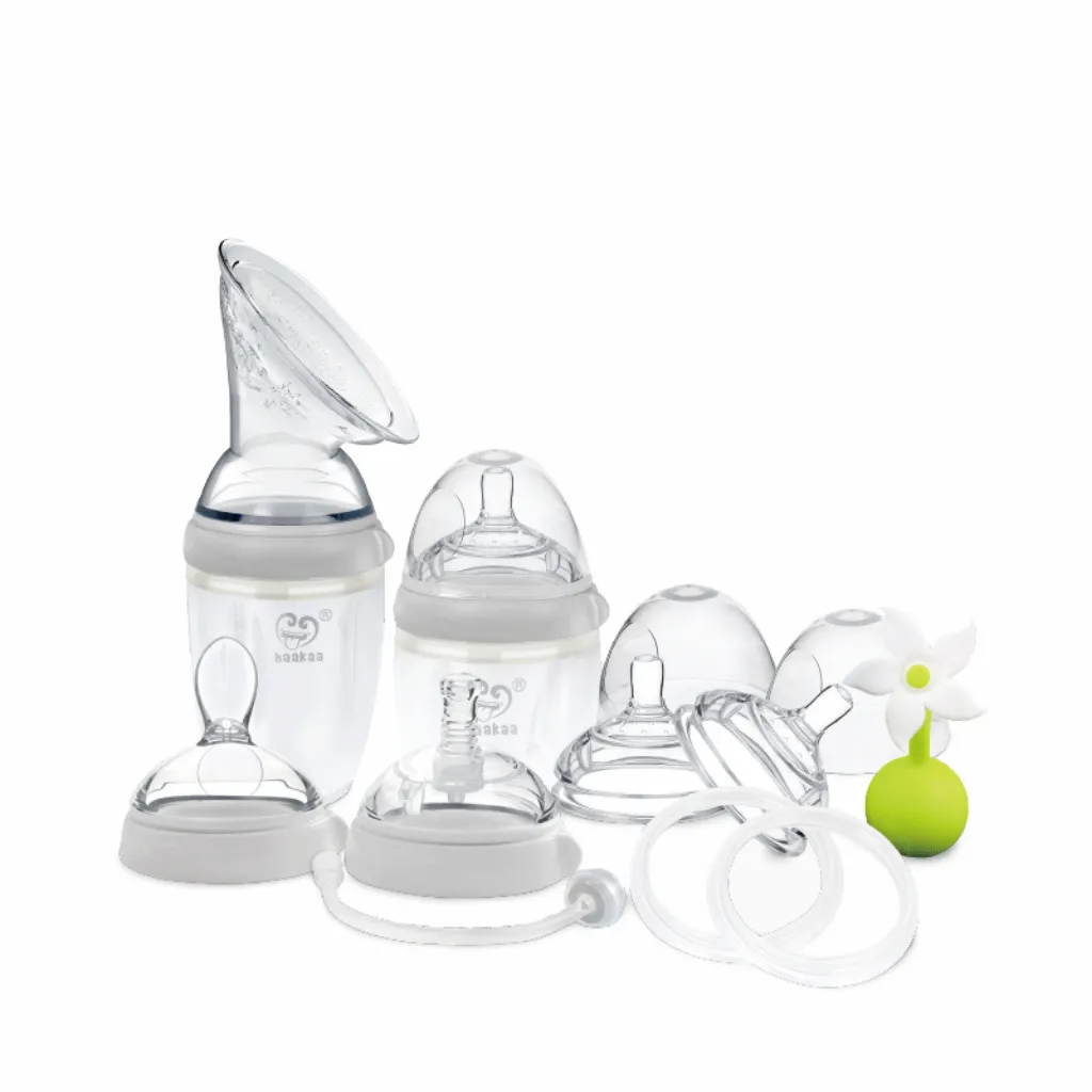 Haakaa Premium Gen 3 Pump and Bottle Pack