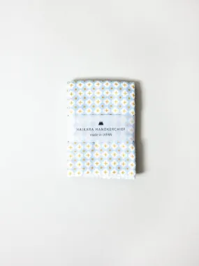 Haikara Little Handkerchief Pattern, Cross Blue