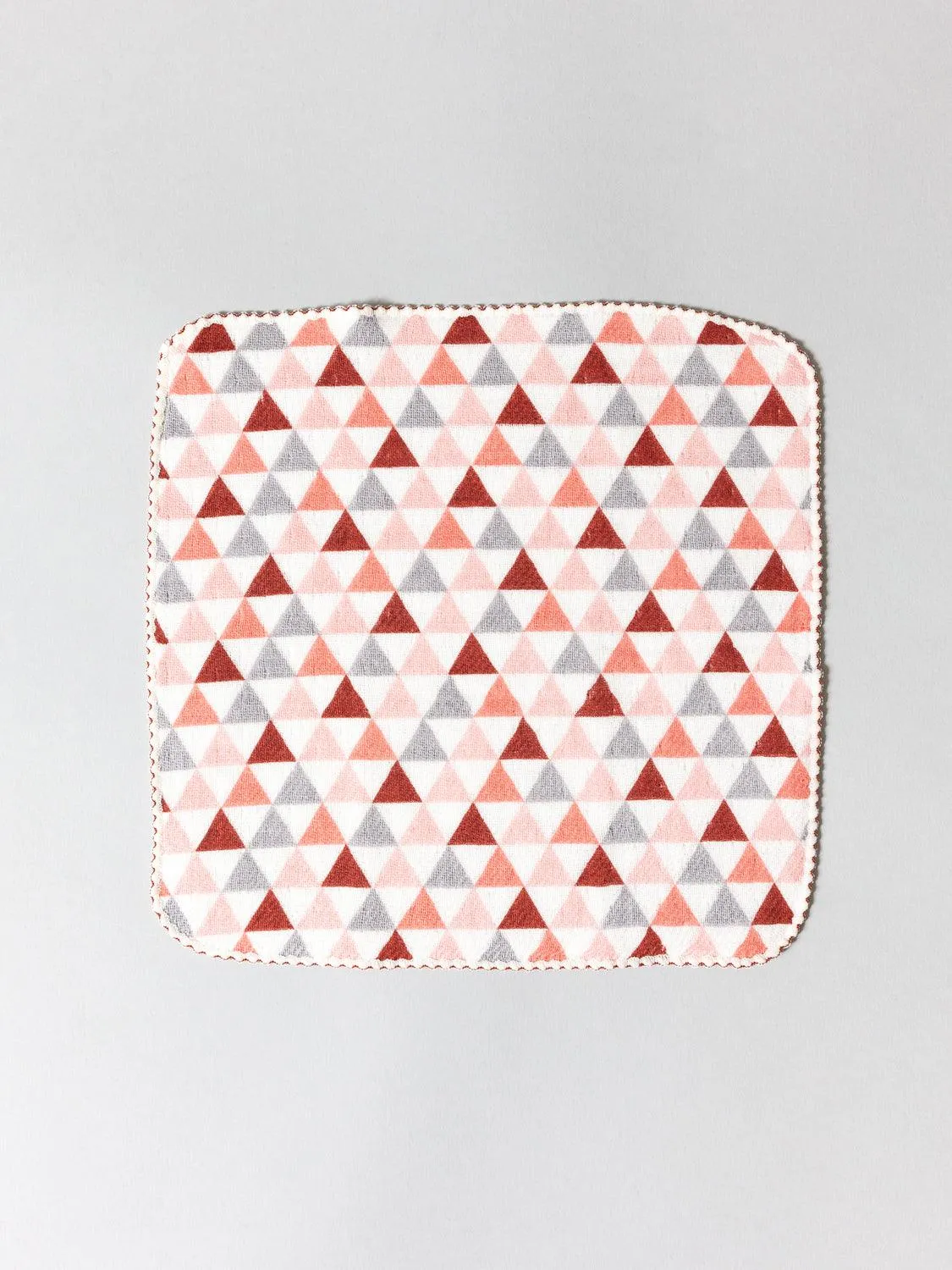 Haikara Little Handkerchief Pattern, Triangle Pink
