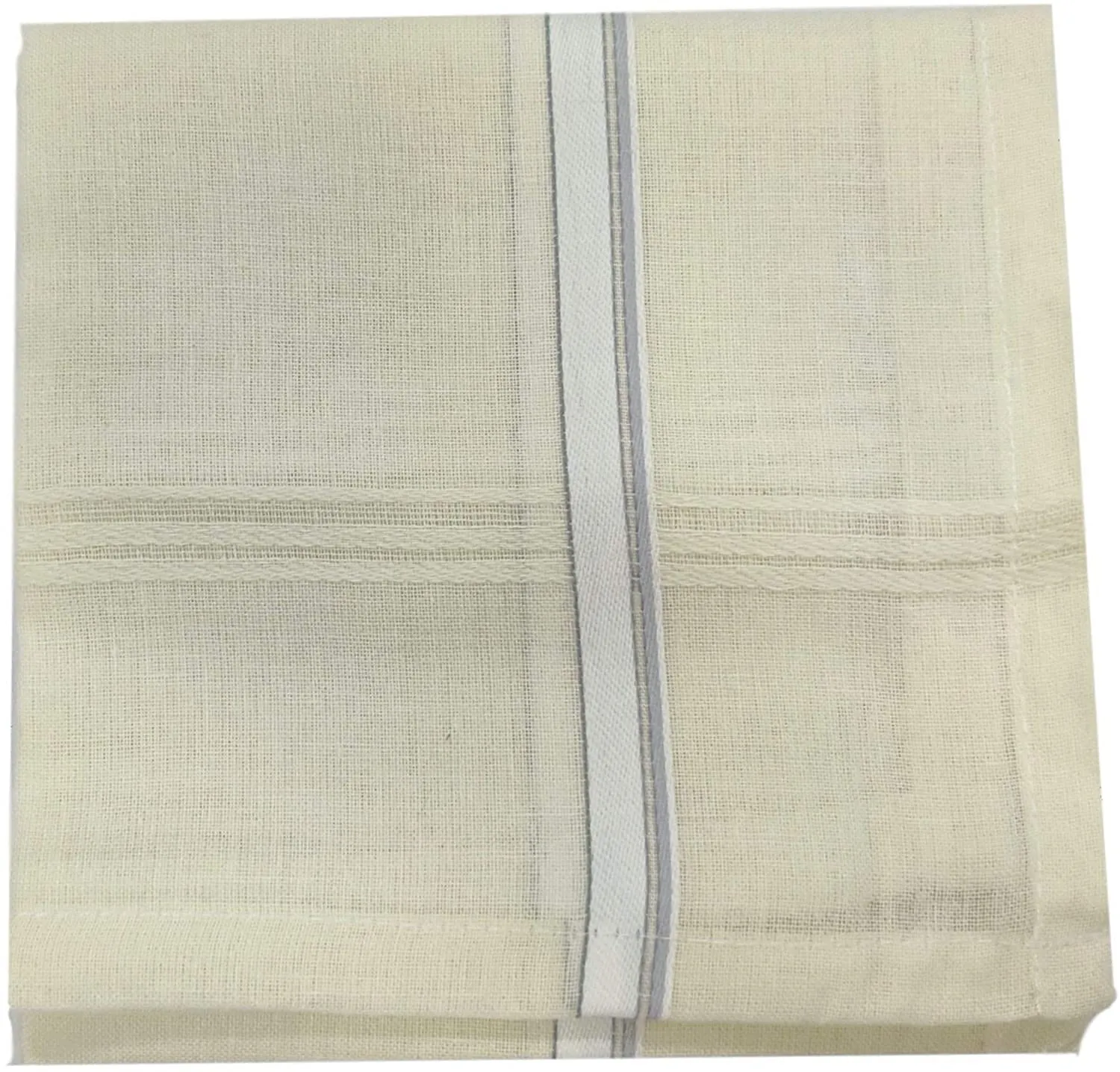 Heart Home 100% Cotton Premium Collection Handkerchiefs Hanky for Men, Set of 12 (Lite Colour)