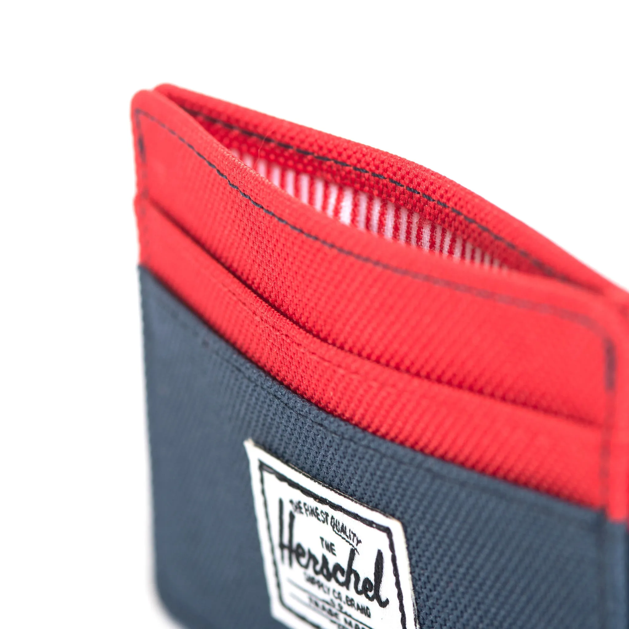 Herschel Supply Charlie Wallet - Navy & Red