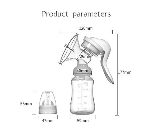 Importikaah Manual Breast Pump,