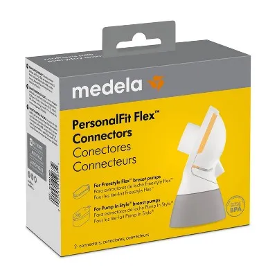 Medela PersonalFit Flex Connectors for Freestyle Flex, Pump In Style MaxFlow