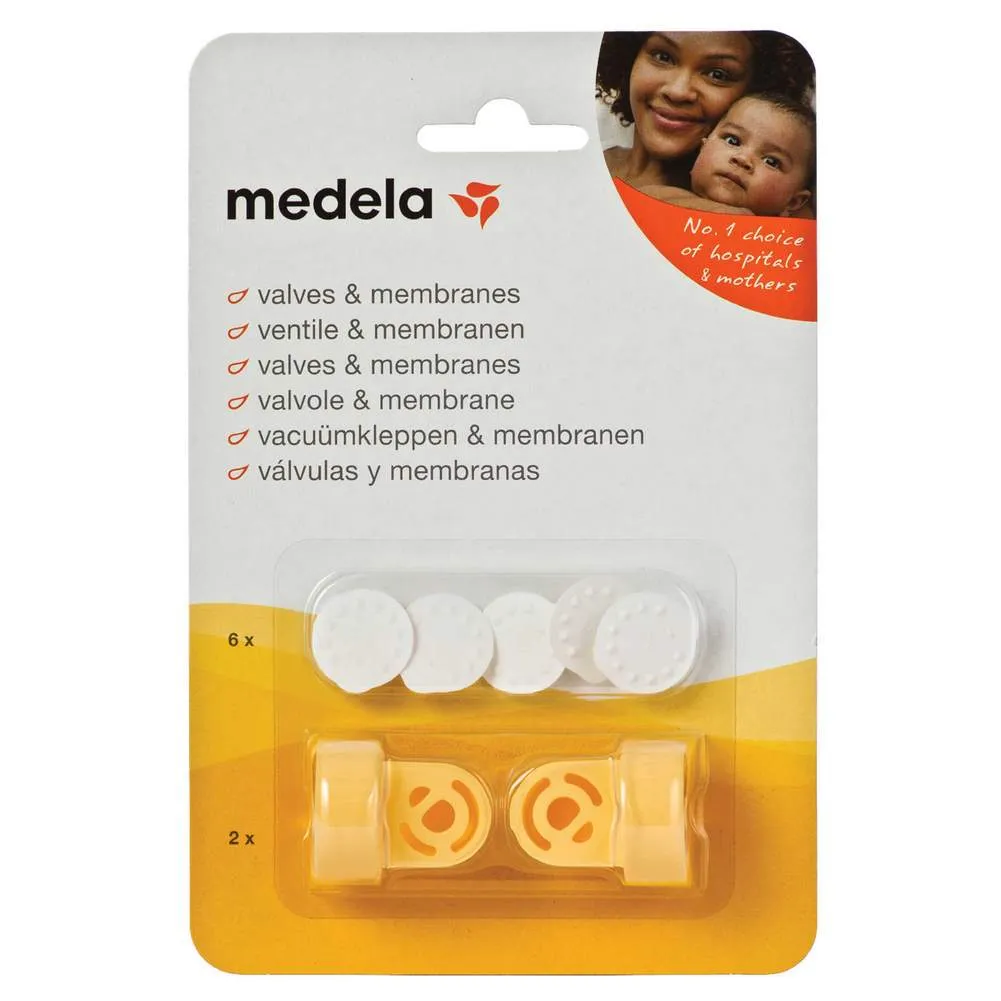 Medela Universal Fit Valves and Membranes Spare Parts Kit for Medela Breast Pumps
