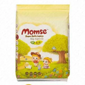 MOMSE DIAPERS LARGE L-4 54PCS