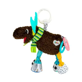 Mortimer the Moose Clip on Car Seat and Stroller Toy