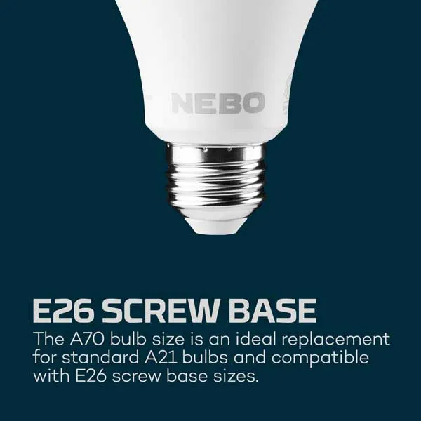 NEBO Blackout Backup Emergency Bulb