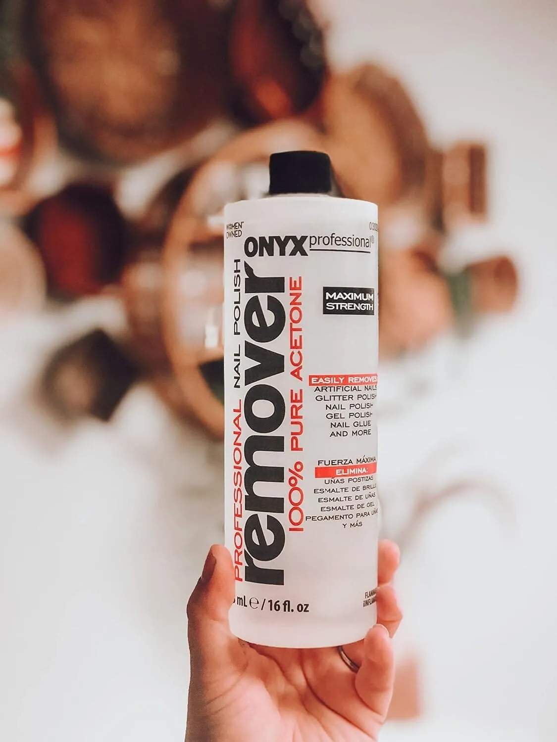 Onyx Professional 100% Acetone Gel Polish Remover