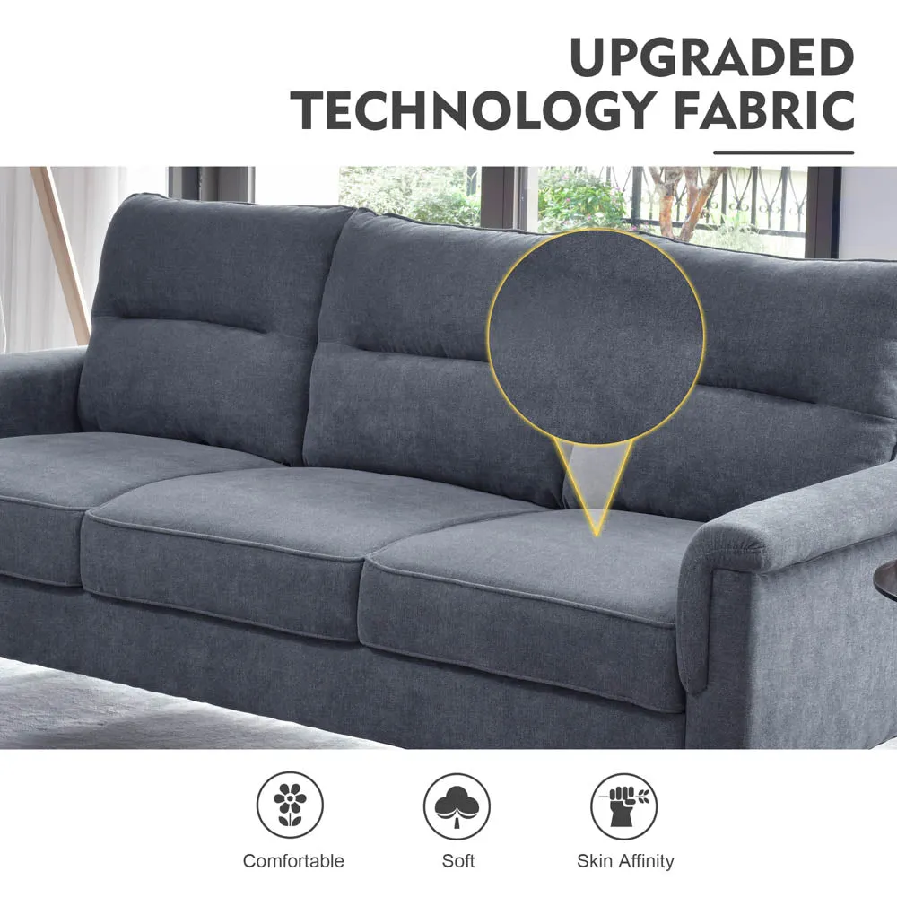 Ovios Living Room 71.65'' Wide 3-Seats Sofa Multiple Colour