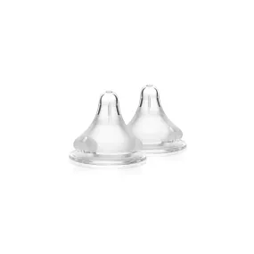 Pippeta Medium Flow Bottle Teats - 2 Pack