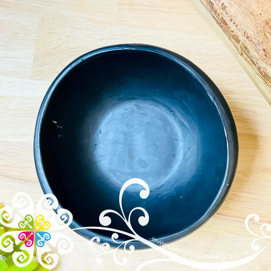 Set of 4 Clay Bowl - Barro Negro Oaxaca