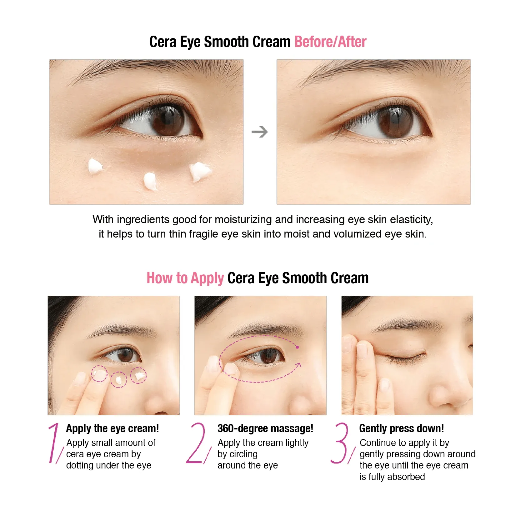 so natural Cera Plus Peptide Eye Smooth Cream