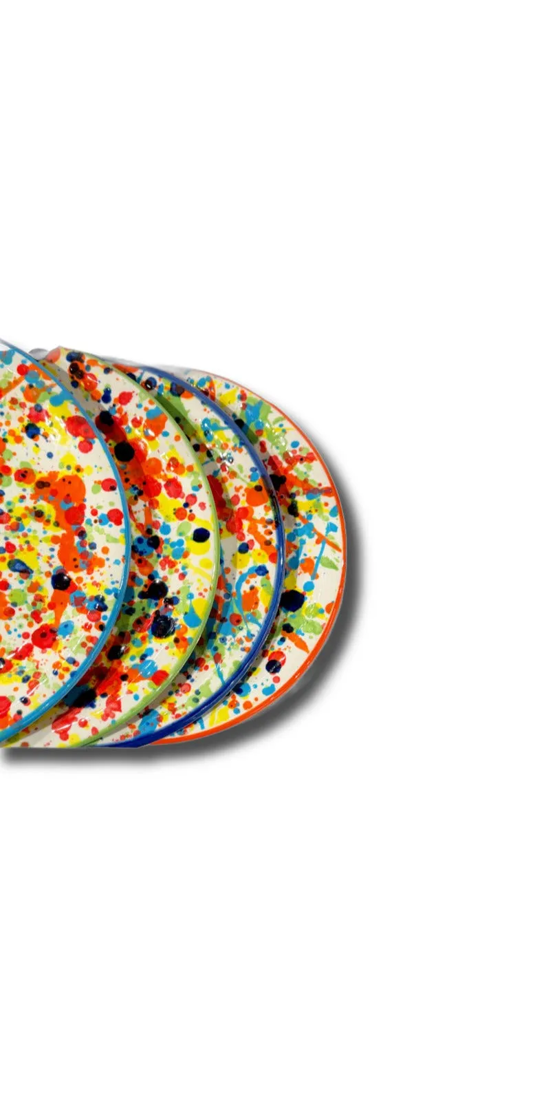 Splatter Ceramic Side Plates