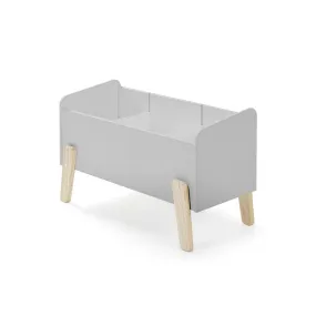 Vipack Kiddy Toy Box Cool Grey